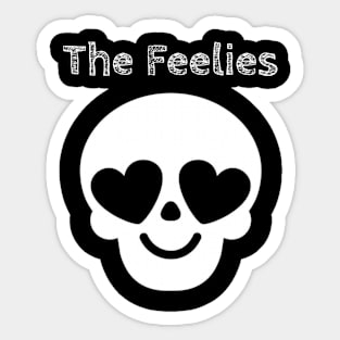 The Feelies / Skull Love Style Sticker